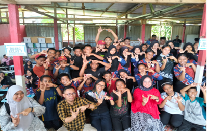 Universitas Terbuka Perkuat Literasi Kebangsaan Anak Pekerja Migran Indonesia di Sabah, Malaysia