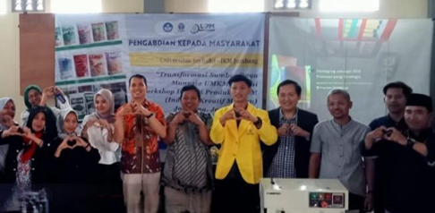 Universitas Terbuka Gandeng IKM Jombang Gelar Workshop Inovasi Produk UMKM