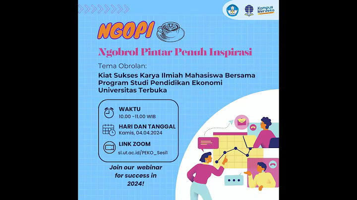 Ngopi (Ngobrol Pintar Penuh Inspirasi) Program Studi Pendidikan Ekonomi (PEKO)