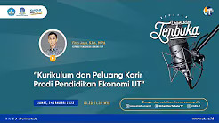 Kurikulum dan Peluang Karir Prodi Pendidikan Ekonomi UT~Seputar Universitas Terbuka